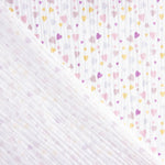 Muslin Cotton Pastel Hearts - Ribes y Casals
