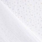 Blue and Mustard Star Cotton Muslin - Ribes y Casals
