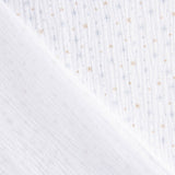 Blue and Mustard Star Cotton Muslin - Ribes y Casals