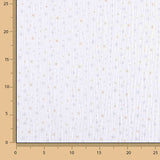 Blue and Mustard Star Cotton Muslin - Ribes y Casals