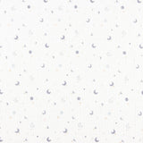 Muslin Cotton Moons and Stars Blue - Ribes y Casals
