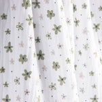 Muslin Cotton Daisies Khaki - Ribes y Casals