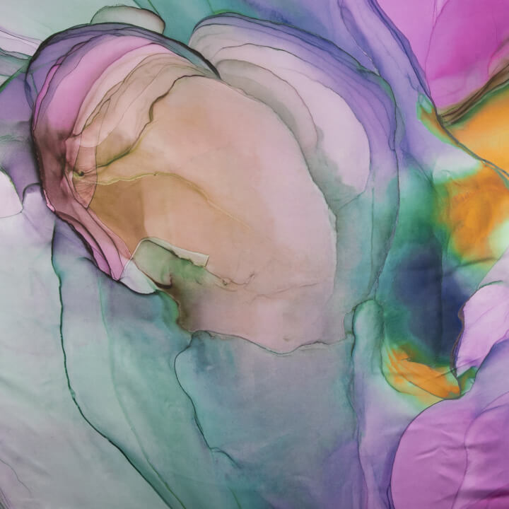 Aguas Printed Satin - Ribes y Casals