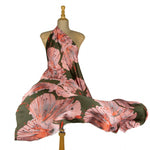 Ibiscus Printed Satin - Ribes y Casals