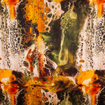 Moss-Printed Satin - Ribes y Casals