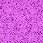 Polka Dots Crepe Black 7mm Purple - Ribes y Casals