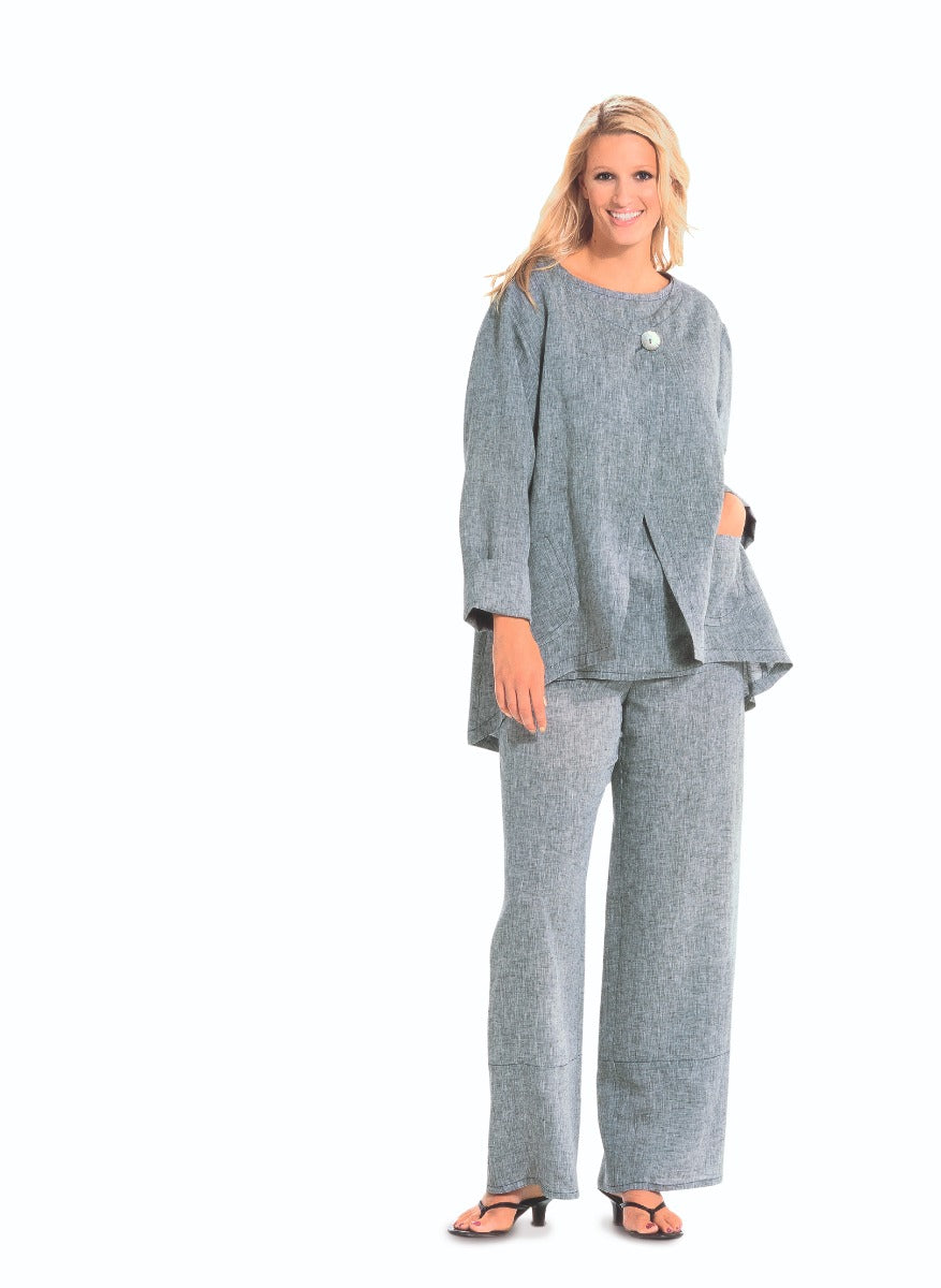 Burda Sewing Pattern 8108 Suit - Ribes y Casals