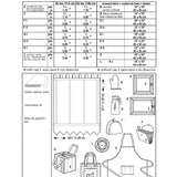 Burda Sewing Pattern 8125 Kitchen Accessories - Ribes y Casals