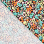 Lightweight Crêpe Printed Floral Jungle Fuchsia - Ribes y Casals