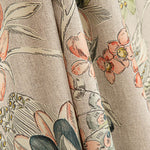 Cotton Canvas with Botanical Print and Watercolour Print - Ribes y Casals