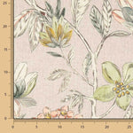 Cotton Canvas with Botanical Print and Watercolour Print - Ribes y Casals