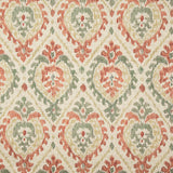 Cotton canvas, ethnic print, terracotta - Ribes y Casals
