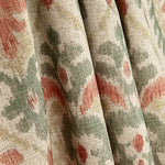 Cotton canvas, ethnic print, terracotta - Ribes y Casals