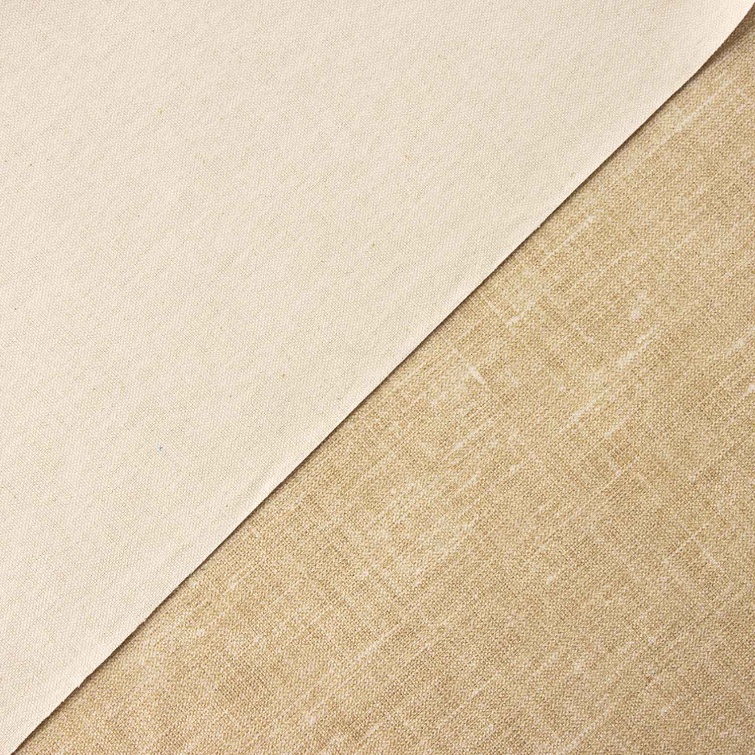 Plain Beige Coated Tablecloth - Ribes y Casals