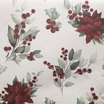Resin-coated, stain-resistant, Christmas Poinsettia, Maroon - Ribes y Casals