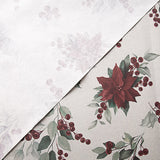 Resin-coated, stain-resistant, Christmas Poinsettia, Maroon - Ribes y Casals
