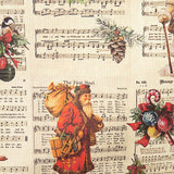 Vintage Christmas Resin-Coated, Stain-Resistant Sheet Music - Ribes y Casals