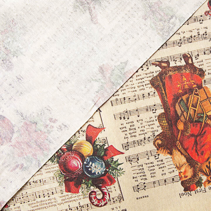 Vintage Christmas Resin-Coated, Stain-Resistant Sheet Music - Ribes y Casals