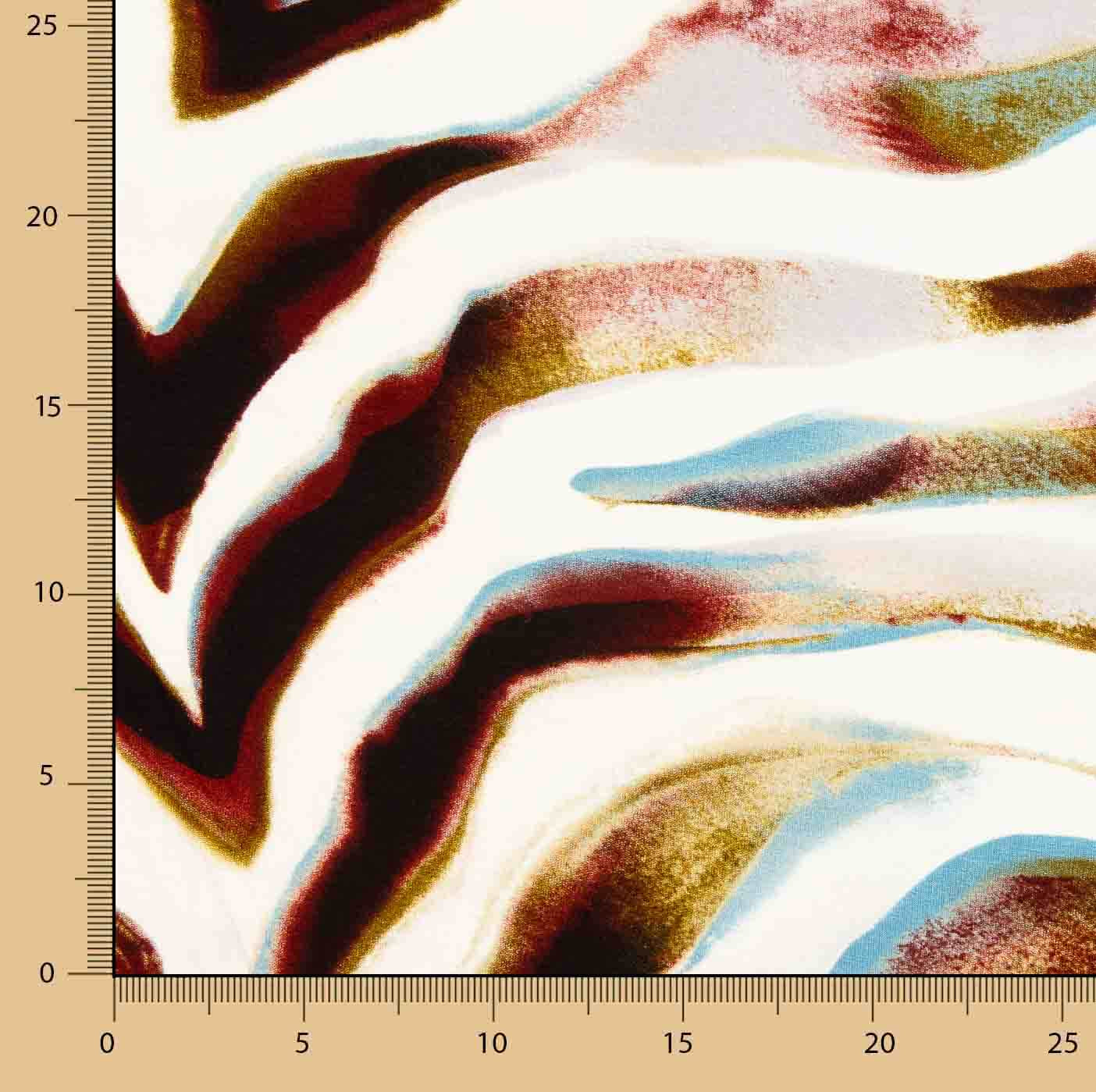 Artistic Zebra Print Viscose Elastane Knit - Ribes y Casals