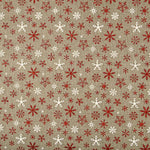Jute Fabric with Snowflake Print - Ribes y Casals