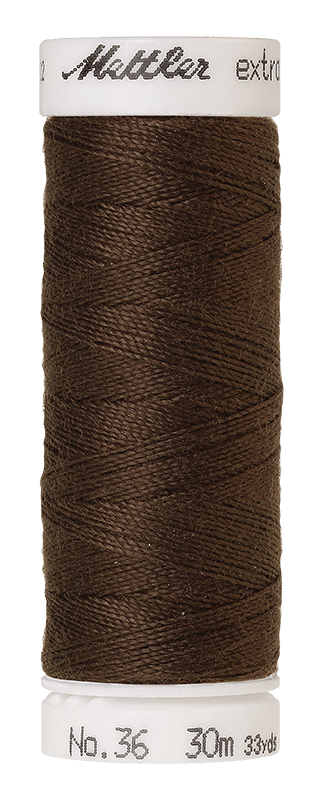 Thread Mettler Extra Strong 30m 395-Brown - Ribes y Casals
