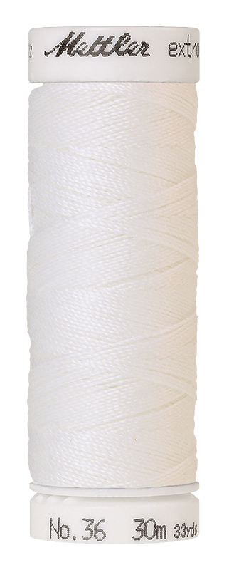 Thread Mettler Extra Strong 30m 2000-White - Ribes y Casals
