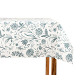 Resin-coated Stain-resistant Floral Botanical Blue - Ribes y Casals