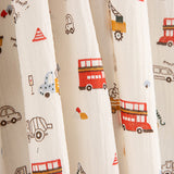 Bambula Cotton Fabric Children's Vehicles - Ribes y Casals