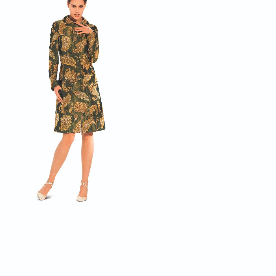 Burda Sewing Pattern 8292 Coat - Ribes y Casals