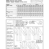 Burda Sewing Pattern 8292 Coat - Ribes y Casals