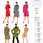 Burda Sewing Pattern 8292 Coat - Ribes y Casals