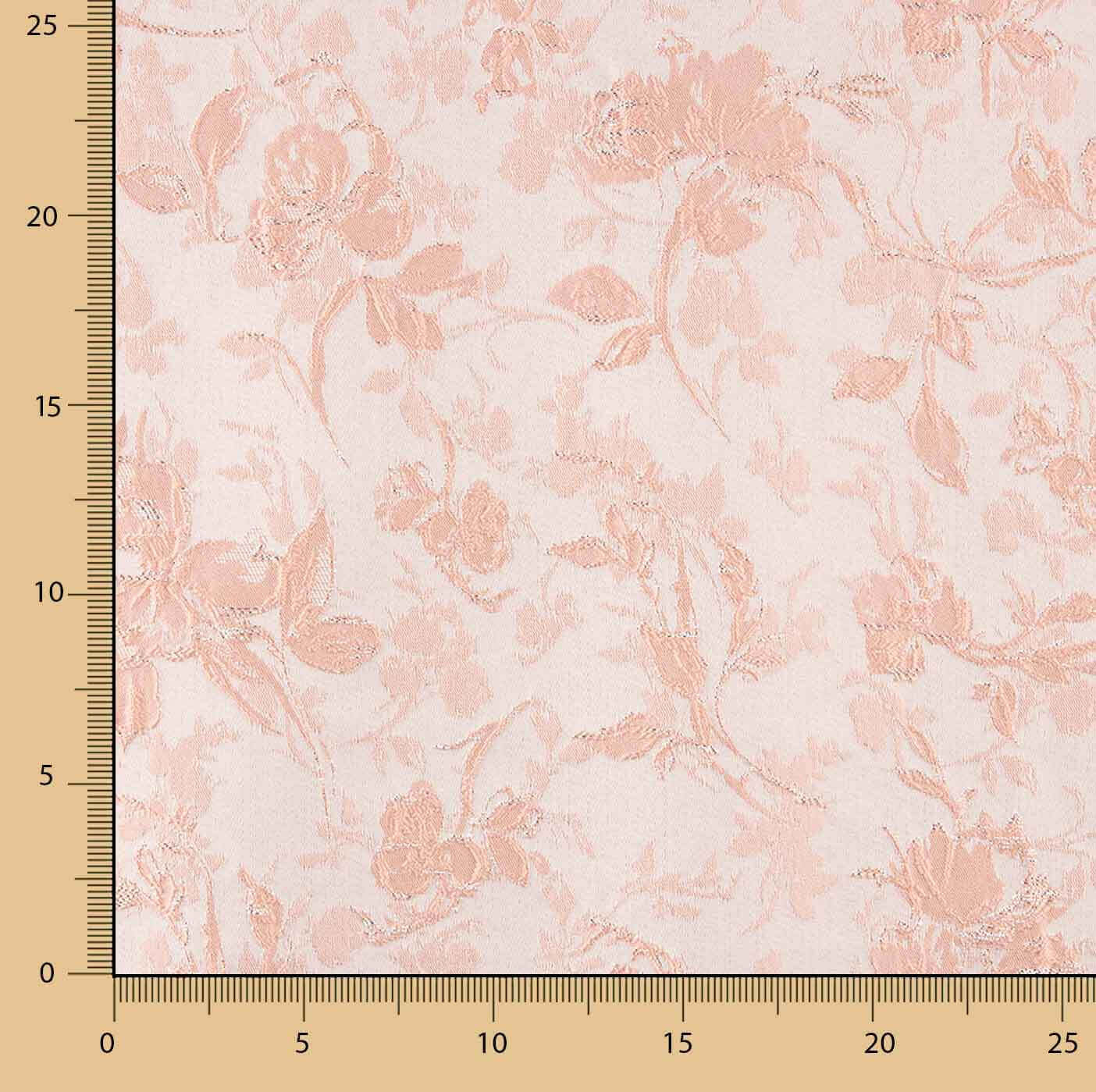 Pink Floral Brocade - Ribes y Casals