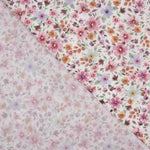 White Wild Garden Cotton Poplin - Ribes y Casals