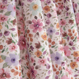 White Wild Garden Cotton Poplin - Ribes y Casals