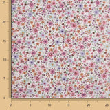 White Wild Garden Cotton Poplin - Ribes y Casals