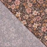 Brown Wild Garden Cotton Poplin - Ribes y Casals