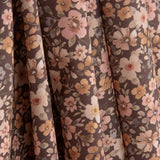 Brown Wild Garden Cotton Poplin - Ribes y Casals