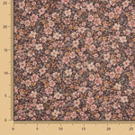 Brown Wild Garden Cotton Poplin - Ribes y Casals