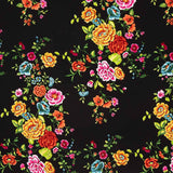 Crepe Manila Shawl Black - Ribes y Casals