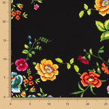 Crepe Manila Shawl Black - Ribes y Casals