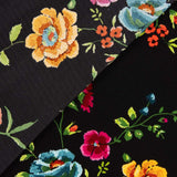 Crepe Manila Shawl Black - Ribes y Casals