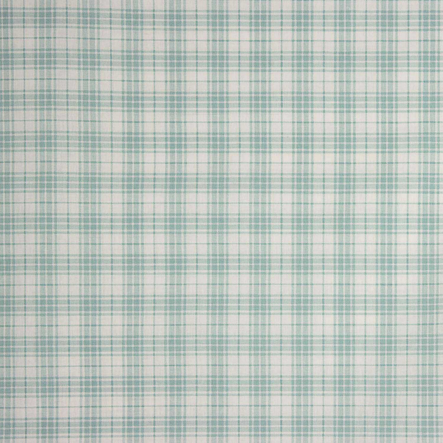 100% Cotton Sea Green Checks Sheet, 200 Thread Count - Ribes y Casals