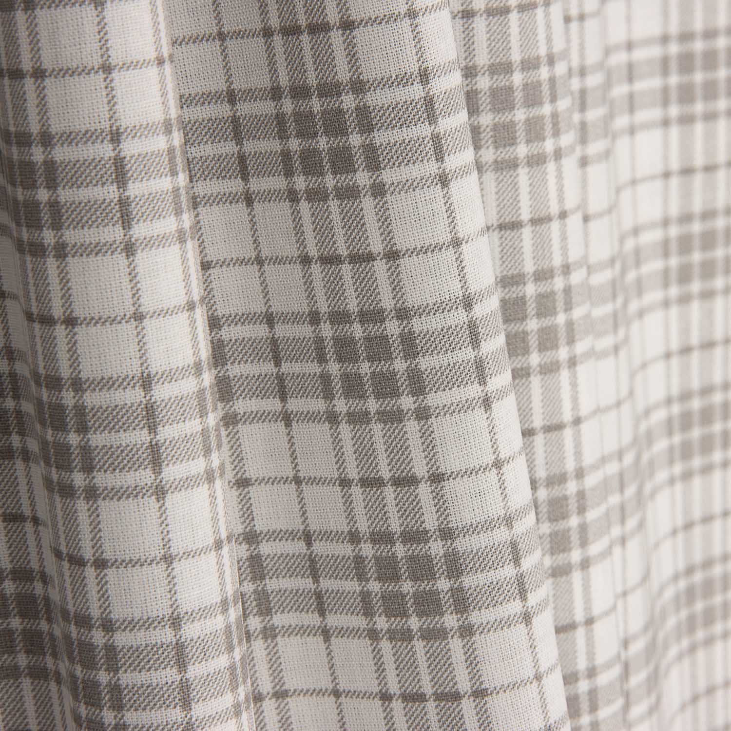 100% Cotton Beige Checks, 200 Thread Count - Ribes y Casals