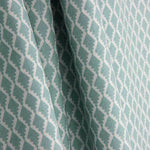 100% Cotton Sea Green Diamond Pattern 200 Thread Count Bed Sheet - Ribes y Casals