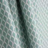 100% Cotton Sea Green Diamond Pattern 200 Thread Count Bed Sheet - Ribes y Casals