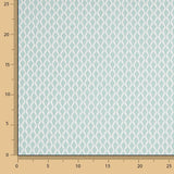 100% Cotton Sea Green Diamond Pattern 200 Thread Count Bed Sheet - Ribes y Casals