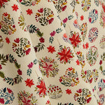 Christmas Floral Ball Cotton Fabric Poplin - Ribes y Casals