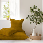  Anti-stain Upholstery Velvet Ochre - Ribes y Casals