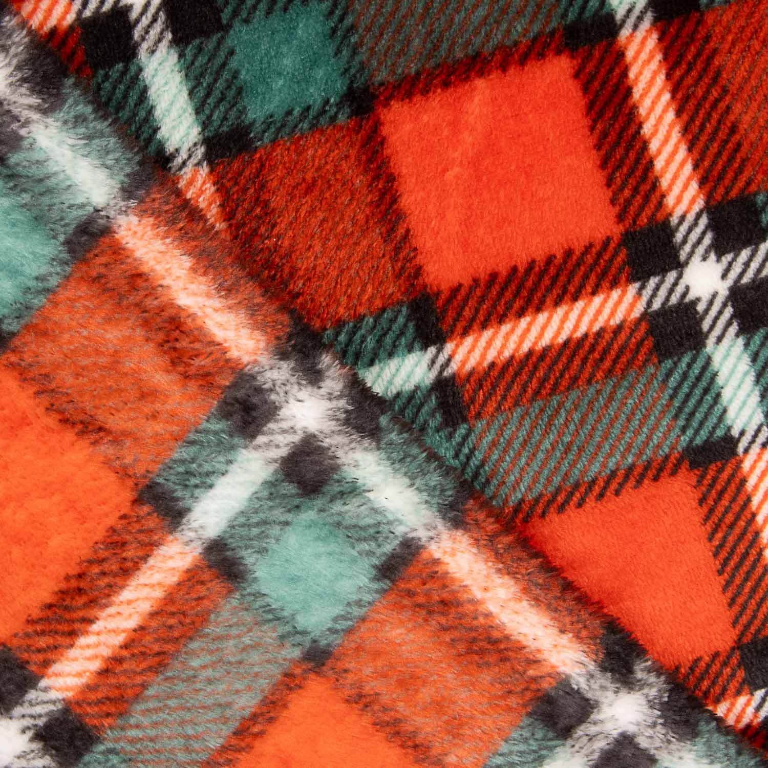 Soft Minky Christmas Check - Ribes y Casals