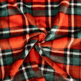 Soft Minky Christmas Check - Ribes y Casals